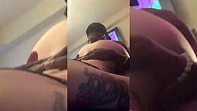 Tatted Emo Beauty Takes Rough Doggystyle, Chokes, and Submits