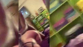 Tatted Emo Beauty Takes Rough Doggystyle, Chokes, and Submits