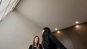 Blonde Babe's Best Friend Fulfills Her Lesbian Fantasy Amid Pregnancy Suspicions