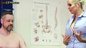 femdom cfnm nurse babes jerk small 18+ cock dude in group