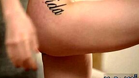 blonde teen girl masturbates to orgasm in russian power scene