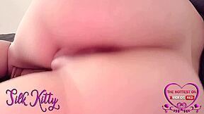 Perfect Teen Shaved Pussy Solo Masturbation With Dildo Closeup