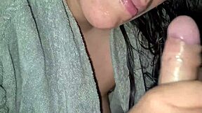 fucking this cheating young wife as she milks her big tits and uses the milk as lube