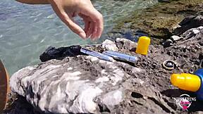 Nippleringlover hot pissing nude beach pierced pussy wide open huge pierced nipples