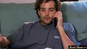 busty teen rides dick in storyline action