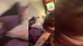 Tatted Emo Beauty Takes Rough Doggystyle, Chokes, and Submits