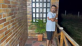 pregnant boxer deepthroats trainer before olympics, craving his big cock