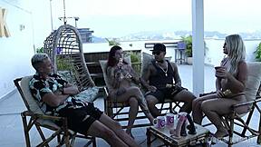 compilation of couple kobra on bora cast with bruna carlos and matheus caetano part one