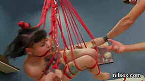 nasty nympho is brought in ass hole asylum for harsh therapy!!