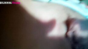 i moaned softly fingering myself with visitors home