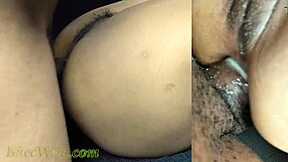 latina milf meets interracial lover on dating app for intense anal session