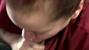 bang her mouth out, mr fly guy commands in group sucking