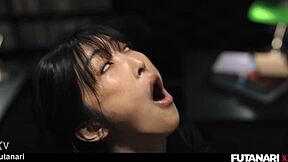 Asian Futa Ladyboy Fucks Redhead Girl With Pussy Creampie Cleanup And Shemale Cumshots