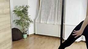 Naked Power Flexing Display by Miss Daisy Diamond in Solo Softcore Scene.