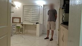 cute delivery guy returned with flowers and i flashed before blowjob