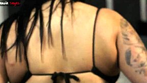 24 cm big black cock stretches my tight pussy in doggystyle and facial