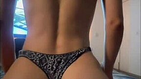 She really loves sliding that dick deep inside me