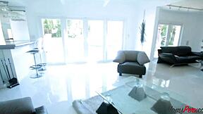 Stepmom Tricked By Stepson For A Blowjob And Horny Fucking