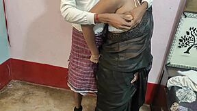 Hot Bangladeshi Muslim Lady Fucked By Hindu Boyfriend In Black Sari