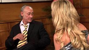 Blonde With Big Boobs Paige Ashley Sucks And Fucks In Slinky Black Lingerie