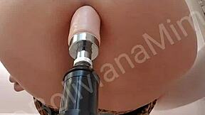 Latina Babe Uses Sex Machine for Intense Pussy Masturbation and Anal Fucking