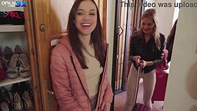 Sweeties Alyssa Reece and Tiffany Tatum Team Up to Fuck Mike Angelo