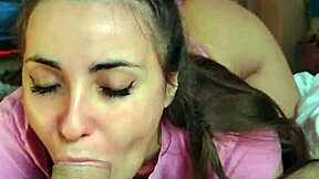 intense cum pussy riding dildo fun