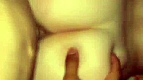 creamy white girl rides monster cock