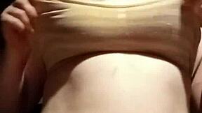 titty play with tiny 18+