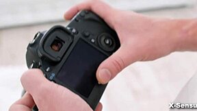 X-sensual master photographs erotic jessica lincoln in bent over doggystyle