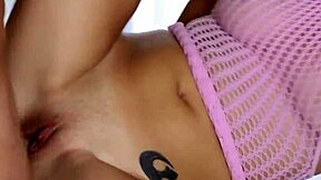 gloryhole masseuse gives a wild ride with blowjob and cumshot on the desk