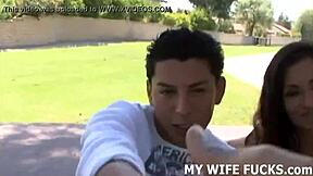 watch your wife get banged by a total stranger with that big black cock