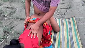 Outdoor fucking with best boudi couple