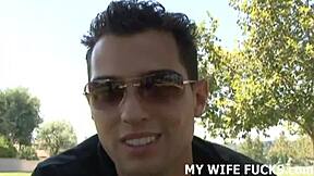 watch your wife get banged by a total stranger with that big black cock