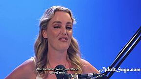 australian blonde charlie forde in solo sensation