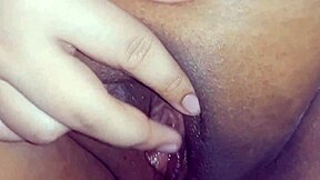Big Wet Pussy Teasing Clit Close-Up!