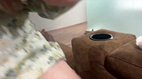 Fuck Friend's Boyfriend In Condo, Creampied While Afraid!