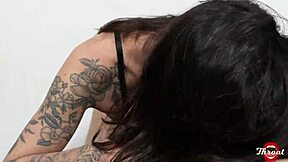 japanese girl sucks and plays with husband's feet