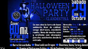 The Clandestina Halloween Party With Colombian Swingers Group