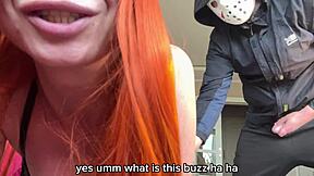 on halloween she fucked a perverted maniac mistaking him for her husband