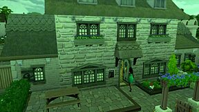 Public Bar Threesome: Big Cocks and Cumshots