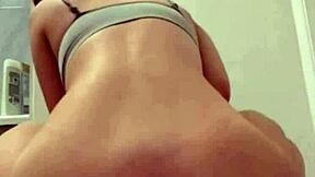 british exchange student masturbates solo on webcam