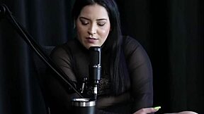 pri melancia teasing her big tits and ass in podcast with bia hot 😏