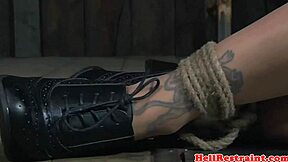 Bound Sub Endures Intense Humiliation