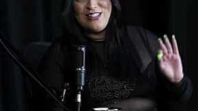 pri melancia teasing her big tits and ass in podcast with bia hot 😏