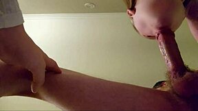 I Throat His Dick and Let Him Cum in My Pussy Close Up