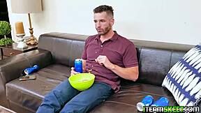 the babysitter cums all over luna bright's braces, finally finding satisfaction