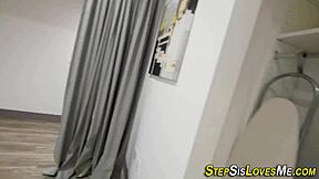 i'm watching my amateur stepsis in a high definition pov scene