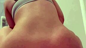 british exchange student masturbates solo on webcam