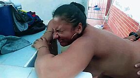 I fuck my stepsister in the backyard without condom in pussy then ass, she's my personal slut, should I share?